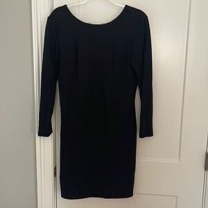 Amanda Uprichard Bodycon Dress with open Back and Bow Size L